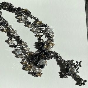 Express cross necklace